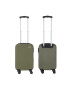 TravelZ Troler Cabina Horizon ABS 4 Roti 54 cm Verde Inchis - Pled.ro