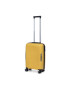 TravelZ Troler de cabina Swinger polipropilena cifru TSA 4 roti duble 55 cm galben - Pled.ro