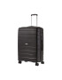 TravelZ Troler Mare BIG BARS Polipropilena 4 Roti 78 cm Negru - Pled.ro