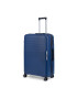 TravelZ Troler mare Swinger polipropilena cifru TSA 4 roti duble 78 cm albastru - Pled.ro