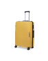 TravelZ Troler mare Swinger polipropilena cifru TSA 4 roti duble 78 cm galben - Pled.ro