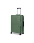 TravelZ Troler mare Swinger polipropilena cifru TSA 4 roti duble 78 cm verde - Pled.ro