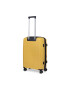 TravelZ Troler mediu extensibil Swinger polipropilena cifru TSA 4 roti duble 67 cm galben - Pled.ro