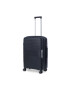 TravelZ Troler mediu extensibil Swinger polipropilena cifru TSA 4 roti duble 67 cm negru - Pled.ro