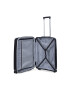 TravelZ Troler mediu extensibil Swinger polipropilena cifru TSA 4 roti duble 67 cm negru - Pled.ro