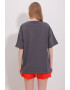 Trend Alaçatı Stili Tricou dama 780997871 Bumbac/Poliester - Pled.ro