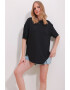 Trend Alaçatı Stili Tricou dama 781017871 Bumbac/Poliester - Pled.ro