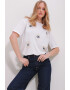 Trend Alaçatı Stili Tricou dama 781097871 Bumbac/Poliester - Pled.ro