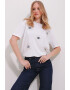 Trend Alaçatı Stili Tricou dama 781097871 Bumbac/Poliester - Pled.ro