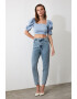 Trendyol Blugi crop mom fit - Pled.ro