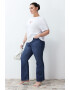 Trendyol Blugi evazati plus size cu talie inalta - Pled.ro