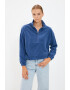 Trendyol Bluza de trening din fleece cu fermoar scurt - Pled.ro