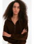 Trendyol Bluza de trening din fleece cu fermoar scurt - Pled.ro