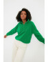 Trendyol Bluza de trening din fleece cu fermoar scurt - Pled.ro