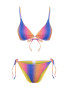 Trendyol Costum de baie cu model tie-dye - Pled.ro