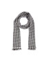 Trendyol Fular cu franjuri si model houndstooth - Pled.ro