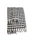 Trendyol Fular cu franjuri si model houndstooth - Pled.ro