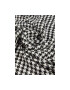 Trendyol Fular cu franjuri si model houndstooth - Pled.ro