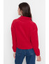 Trendyol Bluza de trening din fleece cu guler scurt cu fermoar - Pled.ro