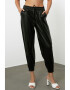 Trendyol Pantaloni crop de piele ecologica - Pled.ro