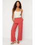 Trendyol Pantaloni dama 1187677871 Poliester/Elastan - Pled.ro