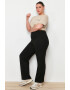 Trendyol Pantaloni dama 1193737871 Poliester/Elastan - Pled.ro