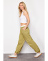 Trendyol Pantaloni dama 1217017871 Bumbac/Poliester - Pled.ro