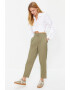 Trendyol Pantaloni dama 1260997871 Bumbac - Pled.ro