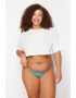 Trendyol Set de chiloti tanga plus size -3 perechi - Pled.ro