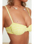 Trendyol Sutien de baie cu model gingham texturat - Pled.ro