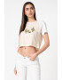 Trendyol Tricou crop cu detalii brodate - Pled.ro