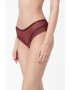 Triumph Set de chiloti hipster de dantela si chiloti tanga Bordeaux Roses - Pled.ro