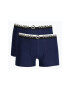 Trussardi Set 2 perechi de boxeri barbati cu logo Bleumarin inchis - Pled.ro