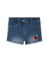 Tuc Tuc Pantaloni scurti din denim cu aspect stins - Pled.ro