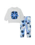 Tuc Tuc Set de bluza cu model grafic si colanti - Pled.ro