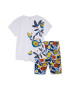 Tuc Tuc Set de tricou cu imprimeu cu fructe si colanti scurti fete 2 piese Multicolor - Pled.ro