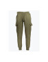 U.S. GRAND POLO EQUIPMENT & APPAREL Pantaloni sport barbati cu bata elastica si design cu multe buzunare verde - Pled.ro