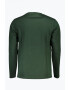 U.S. GRAND POLO EQUIPMENT & APPAREL Tricou barbati cu maneca lunga si imprimeu cu logo verde inchis - Pled.ro