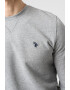 U.S. Polo Assn. Bluza de trening din bumbac cu logo Gri melange - Pled.ro