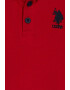 U.S. Polo Assn. Bluza polo cu logo - Pled.ro