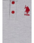 U.S. Polo Assn. Bluza polo cu logo - Pled.ro