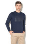 U.S. Polo Assn. Bluza sport cu captuseala din fleece si aplicatii cauciucate - Pled.ro