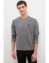 U.S. Polo Assn. Bluza sport cu decolteu la baza gatului si maneci raglan Essential - Pled.ro