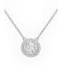 U.S. Polo Assn. Colier din cristal cu cristale zirconia Argintiu - Pled.ro