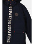 U.S. Polo Assn. Geaca cu logo contrastant - Pled.ro