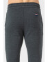 U.S. Polo Assn. Pantaloni de trening din bumbac cu talie ajustabila - Pled.ro