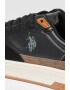 U.S. Polo Assn. Pantofi sport cu garnituri din piele intoarsa ecologica - Pled.ro