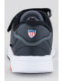 U.S. Polo Assn. Pantofi sport de piele ecologica cu velcro - Pled.ro