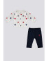 U.S. Polo Assn. Set de bluza din bumbac si pantaloni - Pled.ro