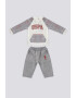 U.S. Polo Assn. Set de pantaloni de trening si bluza de trening cu model in carouri - 2 piese - Pled.ro